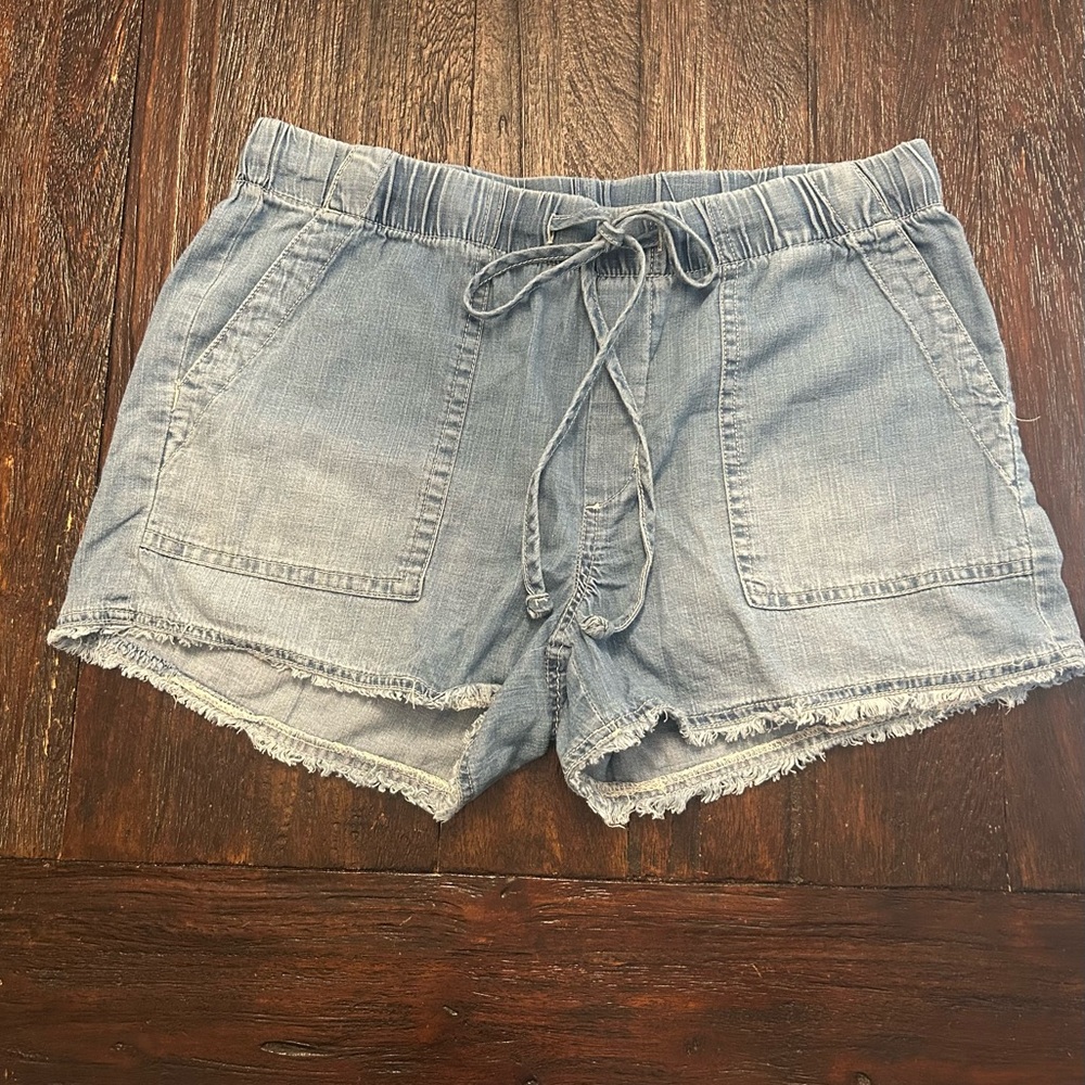 Seven7 Drawstring Chambary Jean Shorts